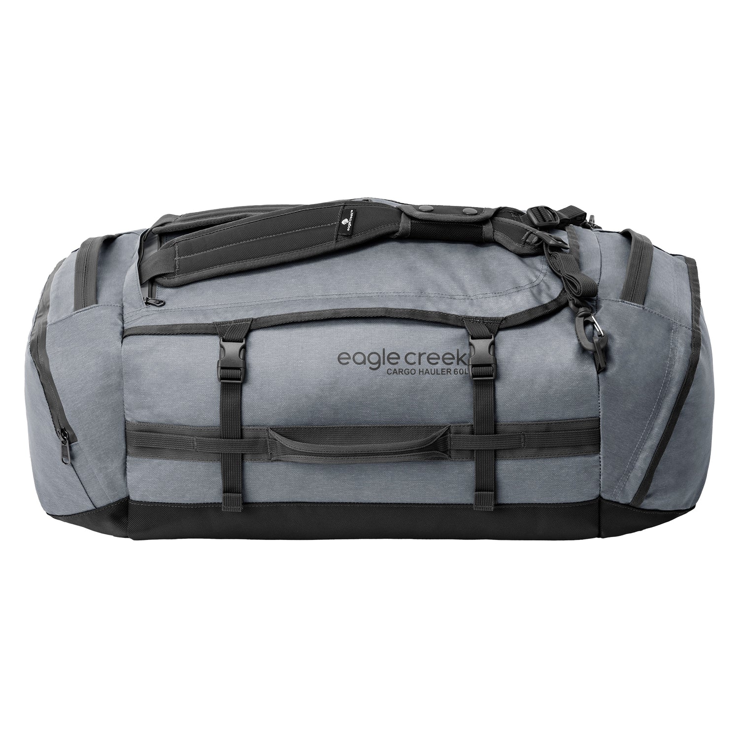 Cargo Hauler 60L Duffel Bag - Charcoal Backpack and Duffel Bag View 