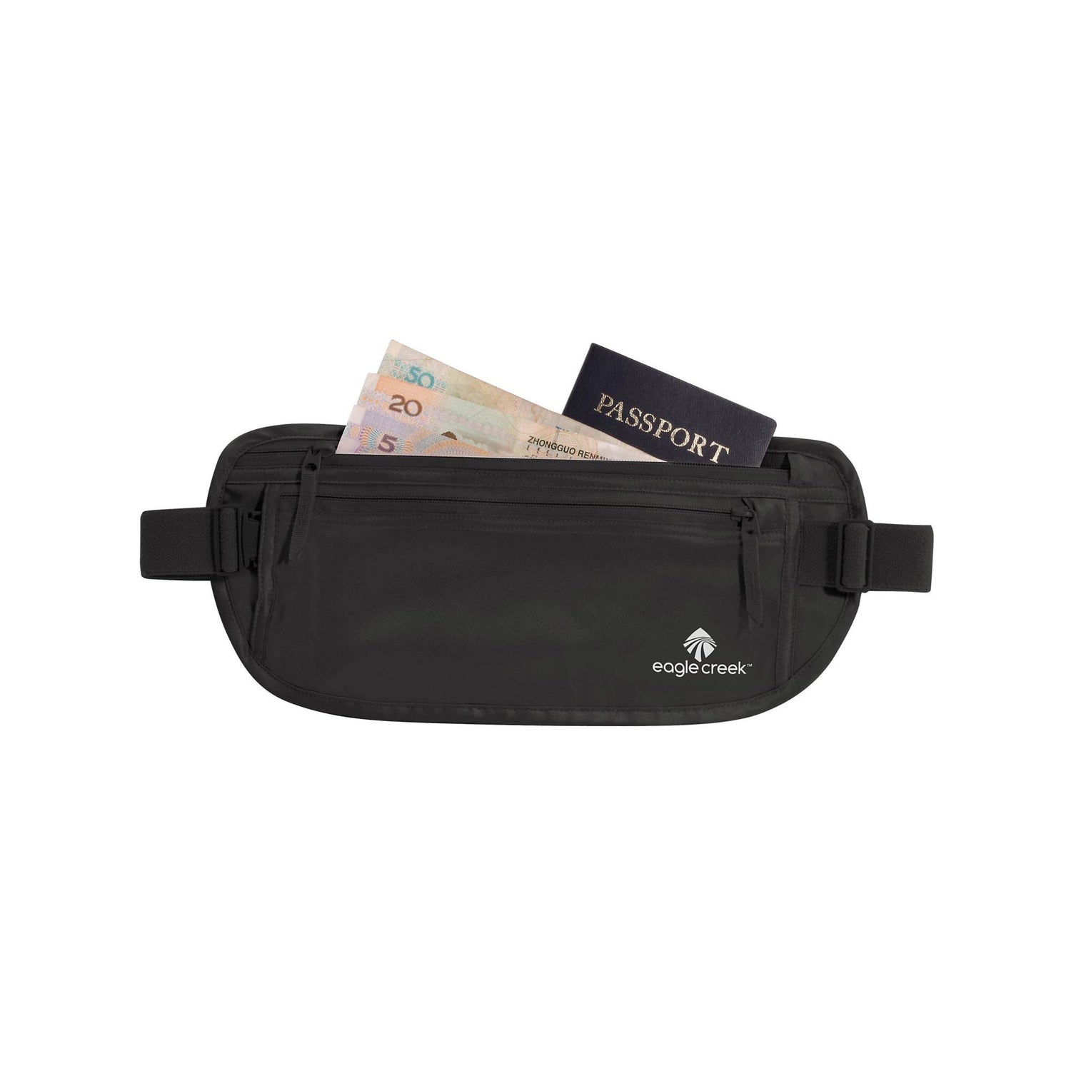 Silk Undercover Money Belt - Black Money Belt Eagle Creek View 