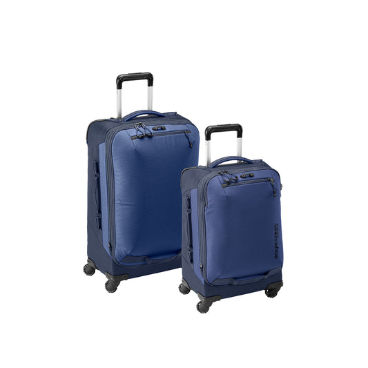 Expanse 4-Wheel Luggage Set - BLACK / MIDNIGHT BLACK