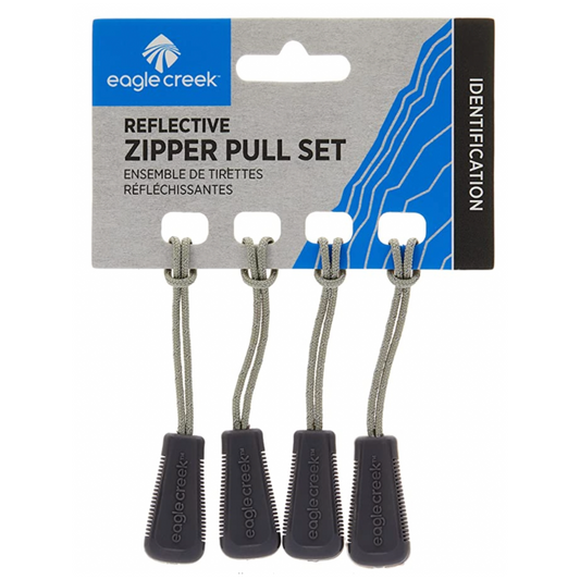 Reflective Zipper Pull Set - BRILLIANT BLUE